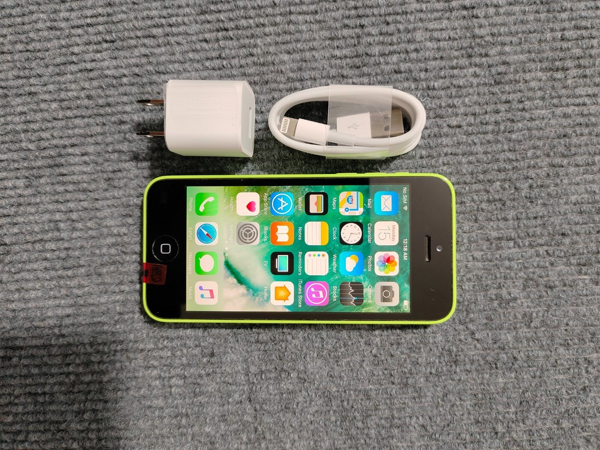 90%N ew Apple iphone 5c Green 8-16-32GB Fully UNlocked(any carrier