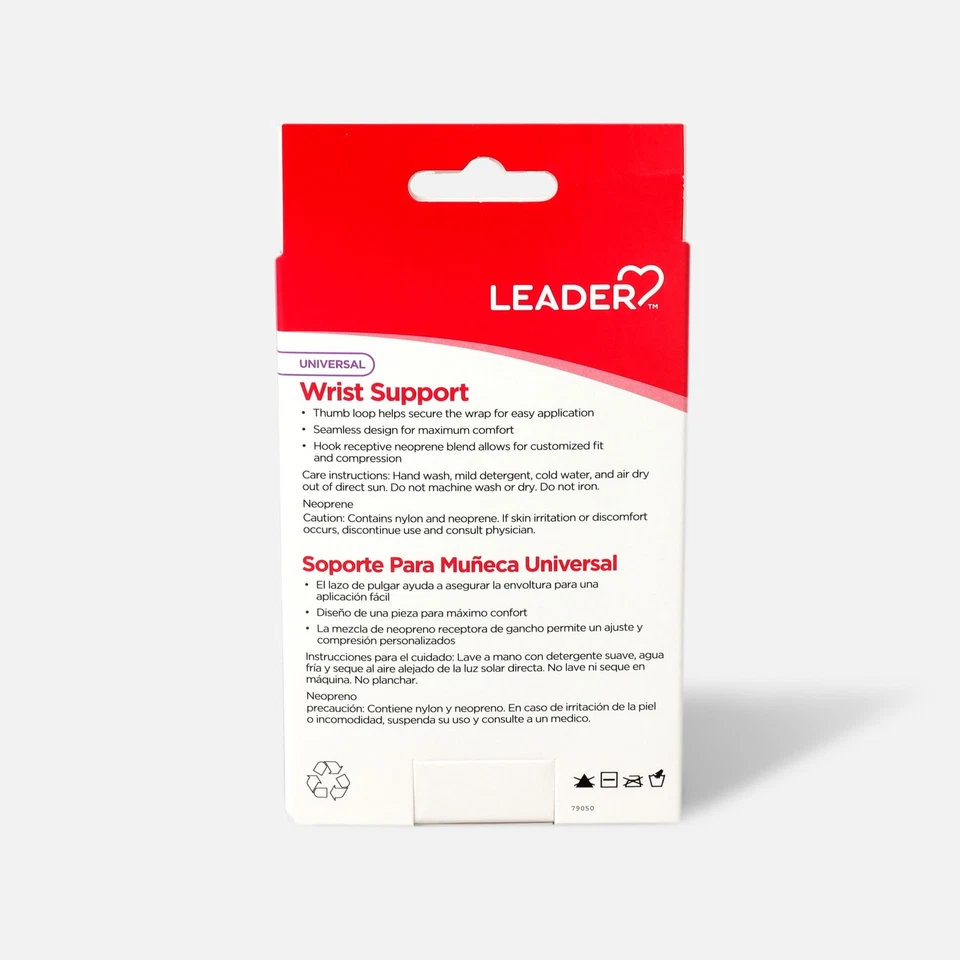 Leader Neoprene Wrist Support with Thumb Loop, One Size Fits All Neoprene One Si - Image 3 of 3