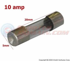 Fuse 10A 20mm X 5mm 