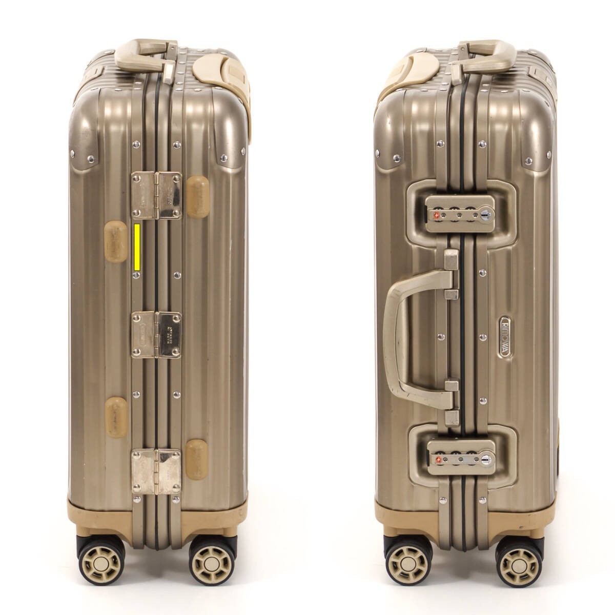 Rimowa Topas 32L Gold 4 wheels Carry Case Suitcase | eBay
