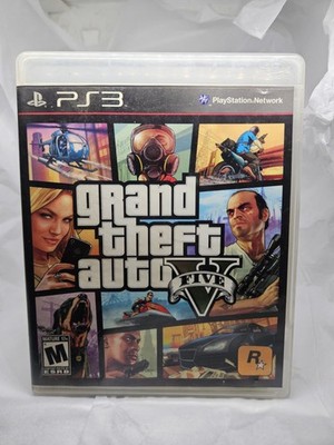 Grand Theft Auto V (5) PlayStation 3 PS3 Complete Map and Booklet Set