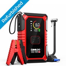 Gooloo A5 Jump Starter With Air Compressor 4000a Portable Car Battery Booster Us