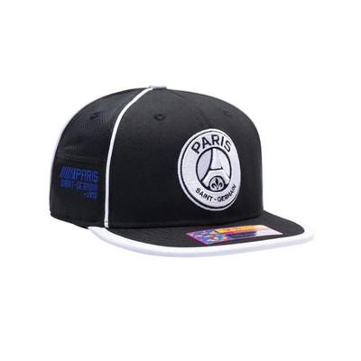 Fan Ink PSG Zero Snapback Hat Black White Adjustable Mens Official Licensed