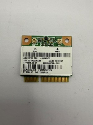 Ralink RT3290 b/g/n BT PCIe Half Wireless T77Z371.00 Asus 0C001-00042100 TESTED
