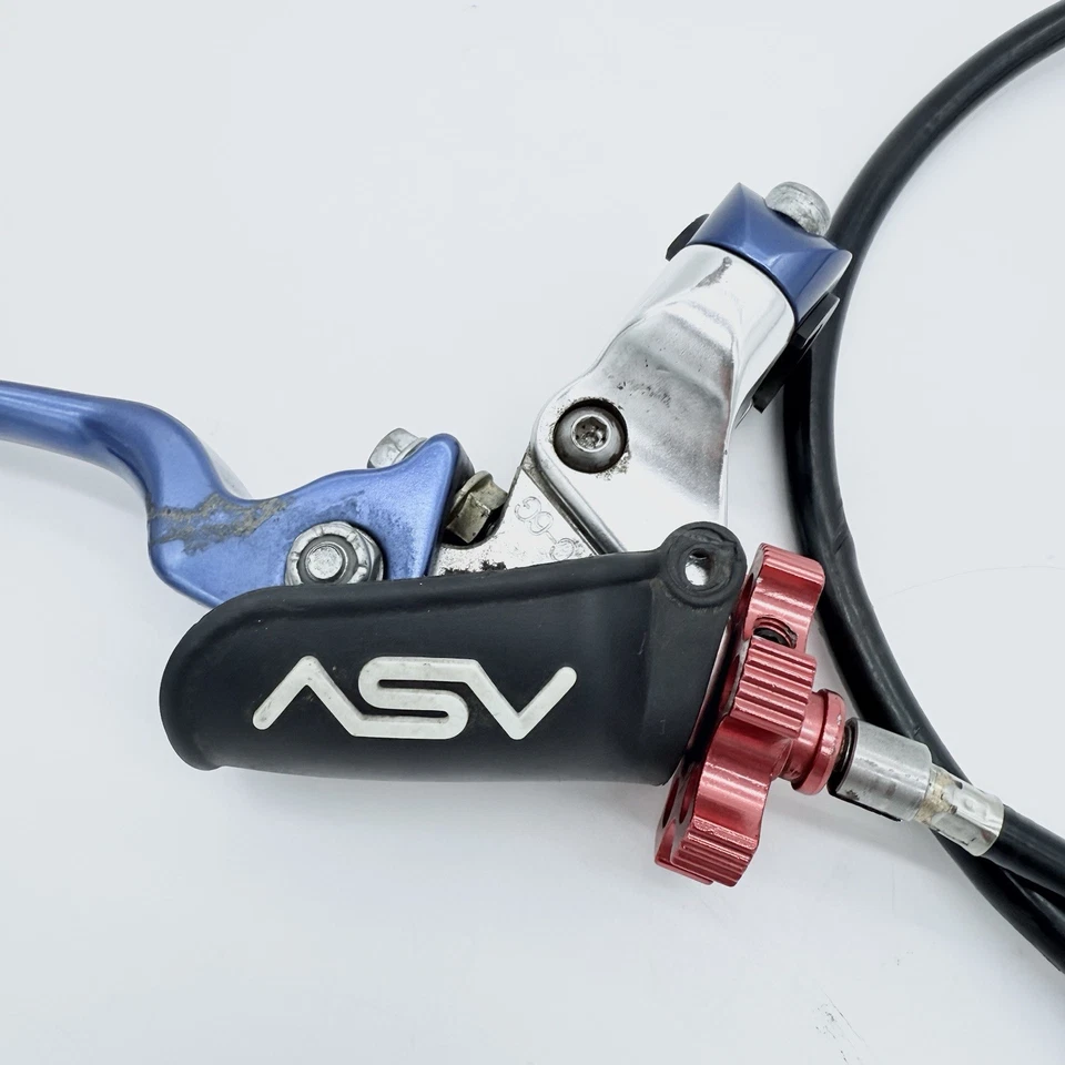 1990 - 1998 Yamaha YZ 250 ASV Clutch Perch Mount Lever w/ Cable - Image 3 of 4