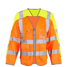 Image of Warrior Hi Vis Executive Waistcoat - Long Sleeve