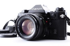 Canon AE-1 Program Black / Lens New FD 50mm f/1.4 Exc+5 SLR Z1120