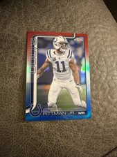 2025 Topps Chrome Michael Pittman Jr. #126 Red, White and Blue Refractor Colts