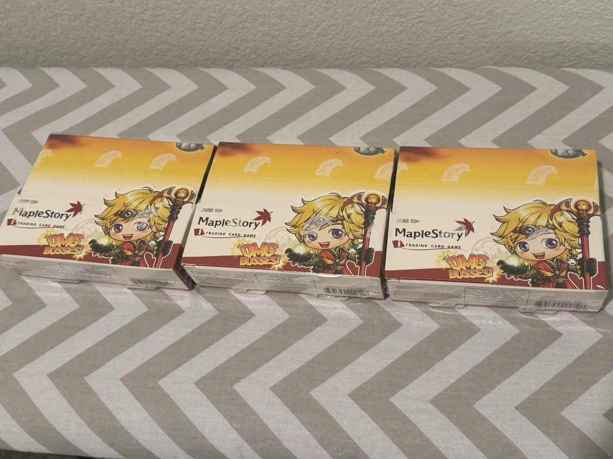 MapleStory iTCG Sealed Collectible Card Game Packs for sale - eBay
