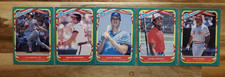 1987 FLEER BASEBALL STAR STICKERS - Ripken, Murphy, Rose, Brooks, Downing