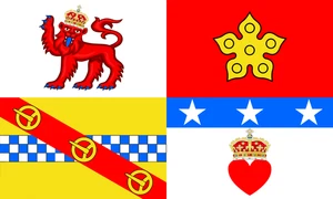 Angus Flag Self Adhesive Vinyl Sticker