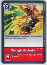Starlight Explosion Common Starter Deck 01: Gaia Red ST1-14 C LP