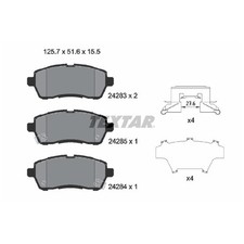 Satz Bremsbeläge Bremsklötze vorne für Mazda 2 DE | 24647473