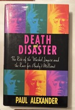 AnDY WaRHOL DEaTH AnD DiSASTeR 1sT PRiNT. PaUL ALeXaNDER. NiCE! FReE SHiPPiNG!