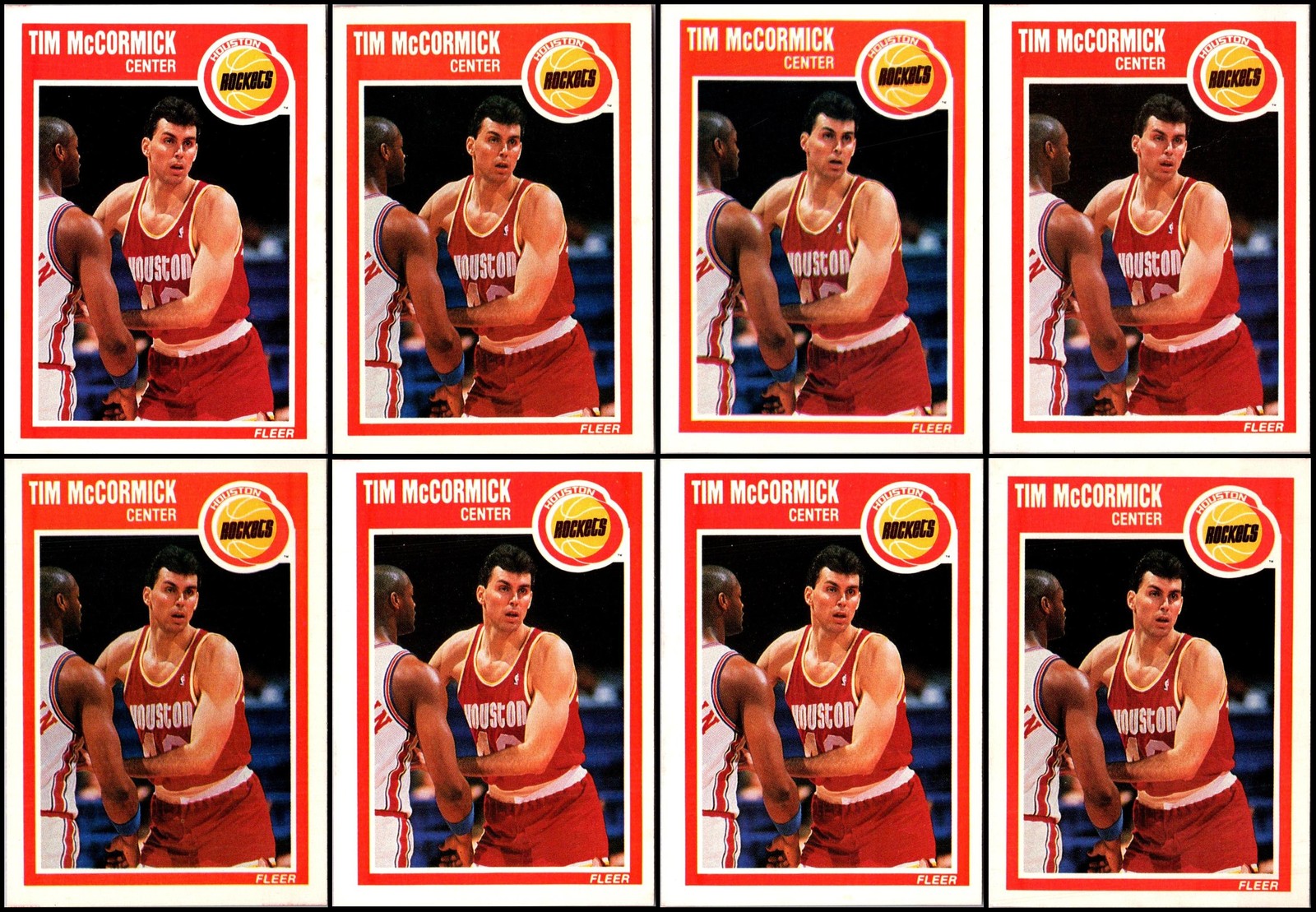 Fleer Tim McCormick (8) Card Lot - OVER 40k items sold