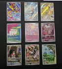 Pokemon TCG Stellar Crown SCR EN 9 Card Lot Illustration Rares Bundle