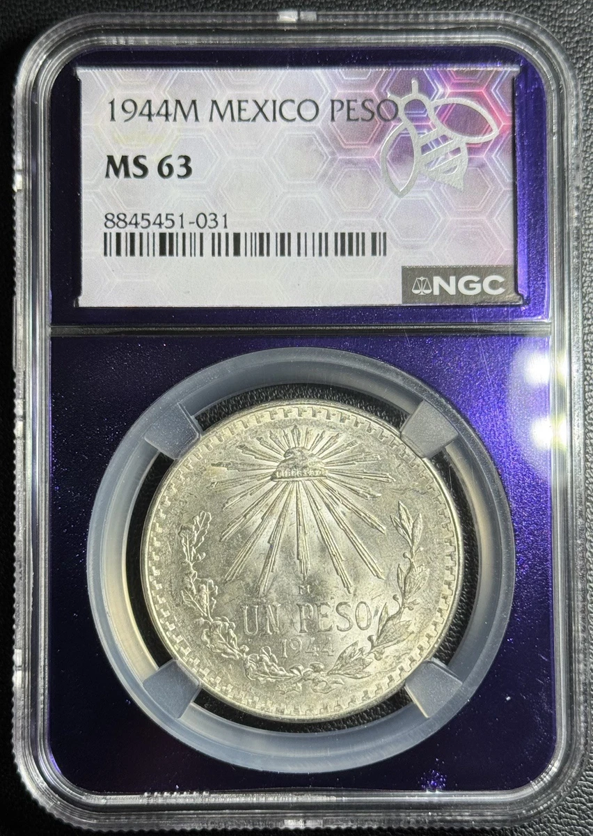 1 Peso 1944 Year Silver Mexican Coins (1905-Now) for sale | eBay