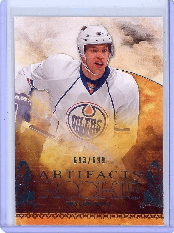 2010-11 UD Artifacts Taylor Hall Artifacts Rookie /699 - Edmonton Oilers