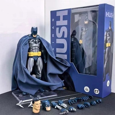 MAFEX No.105 BATMAN HUSH アクションフィギュア新品未開封 In Stock CT Toys MAFEX No.105 Hush Batman Black Ver. Action Figure