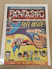 Early UK Marvel Fantastic #52 1968 Thor, Dr. Strange, X-Men VG+ No free gift.