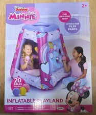 NIB Minnie Mouse Preschool Indoor Inflatable ...