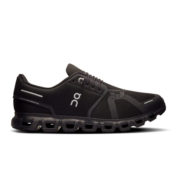 New On Womens Cloud 6 Black Running Shoes 32090₽