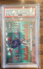 2024 Bowman - Bowman Scouts Top 100 Sebastian Walcott Aqua Refractor /125 (RC)