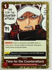 Time for the Counterattack OP14-018 Rare Foil NM One Piece