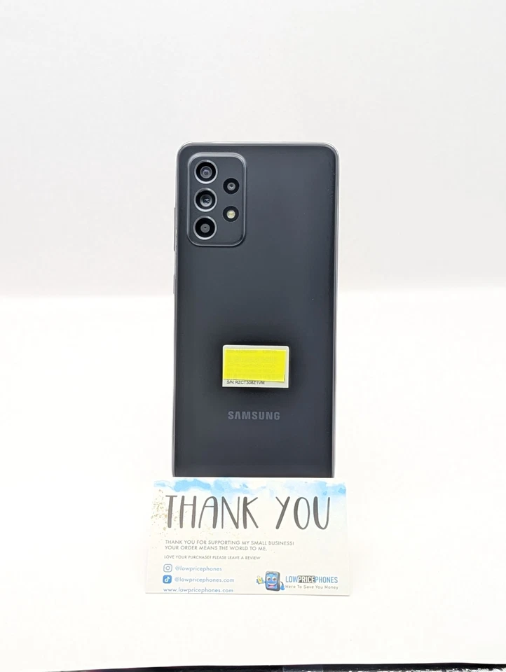 Samsung Galaxy A52 5G 128GB Black Dual SIM Unlocked SIM Free Pristine Condition - Image 2 of 4
