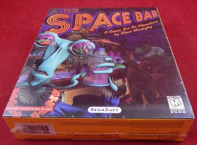 PC DOS:  The Space Bar - Rocket Science Games 1997 *new*