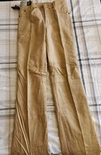 NWT Vintage Rene De France Corduroy Pants Cords Tan 80s Waist 28 Style  1753