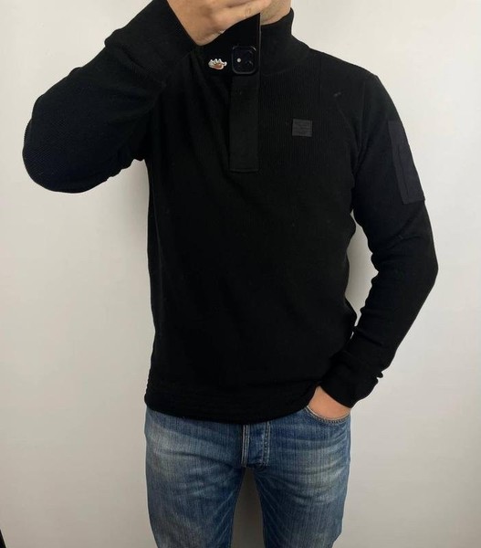 Men PME Legend Sweater Black 40 /L / 48