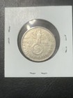 1937 D Germany 2 Reichsmark Silver Coin 62.5% Hindenburg Munich Mint WWII Era — photo 3