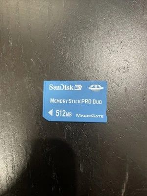 SanDisk Memory Stick Pro Duo 512MB SDMSG-512 MagicGate - image 1 of 2