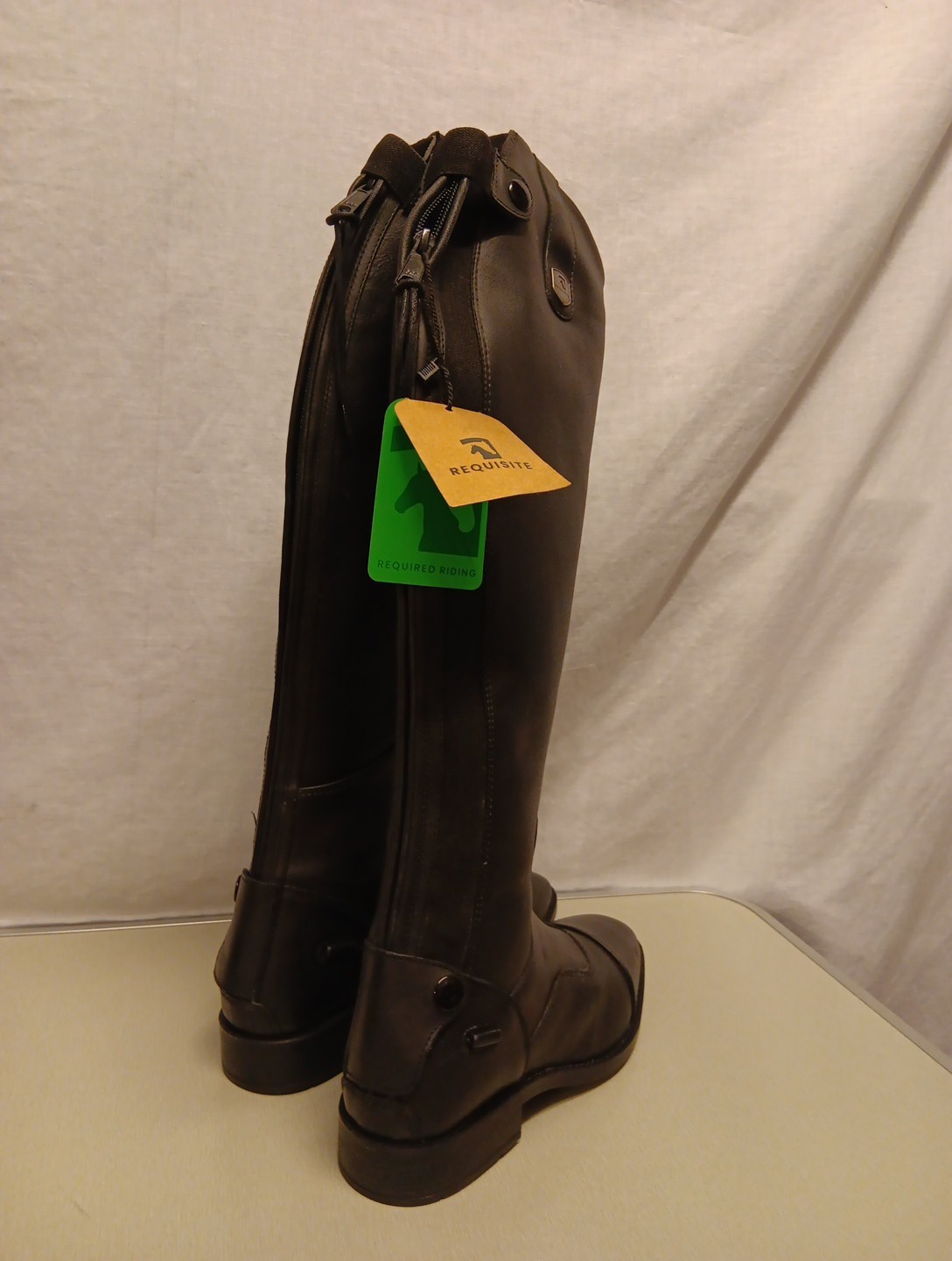 REQUISITE SARAH TALL RIDING BOOTS BLACK SIZE 8 EU 41 RRP £119.99 image 5