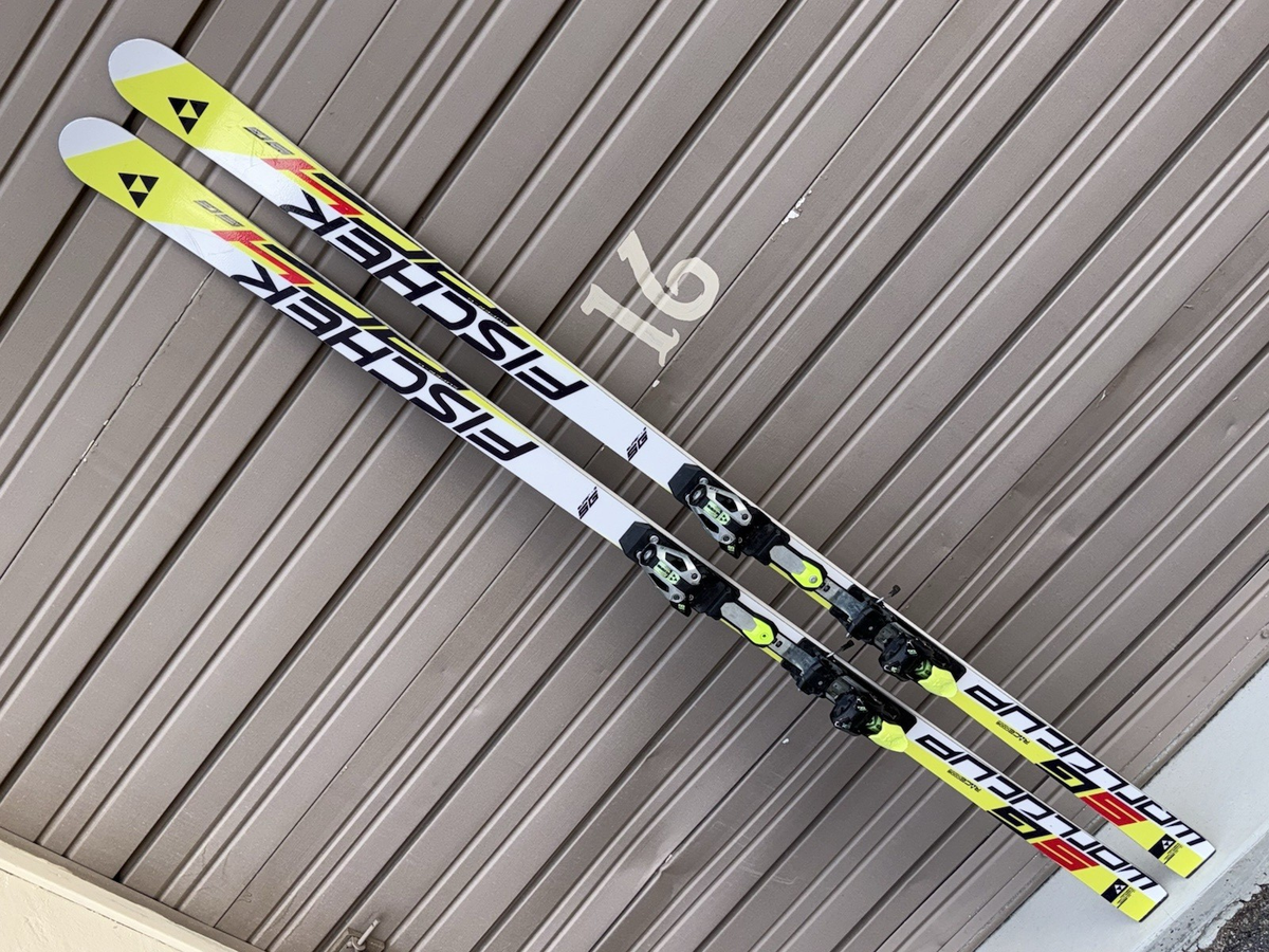 スキー 213 FISCHER WORLDCUP SUPER-G RC4 SG 🔥 FISCHER RC4 World Cup SG Super-G 213cm Race Skis w/ Fischer RC4