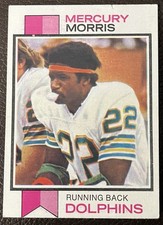 1973 Topps Set-Break # 48 Mercury Morris EX *Shoebox Cards* B