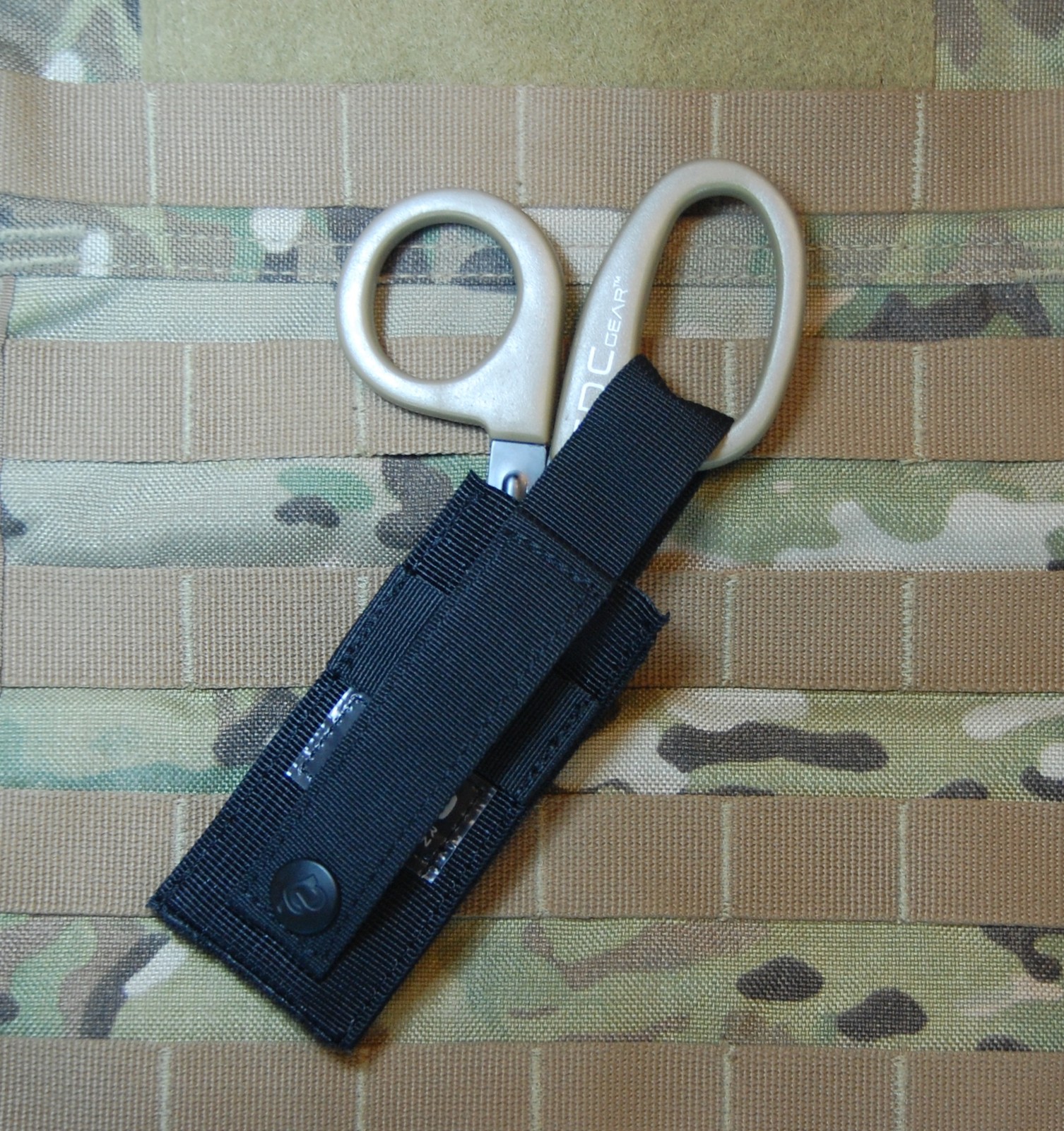 Trauma Shears Holster Black MOLLE Pouch Medical EMS Para Rescue CSAR