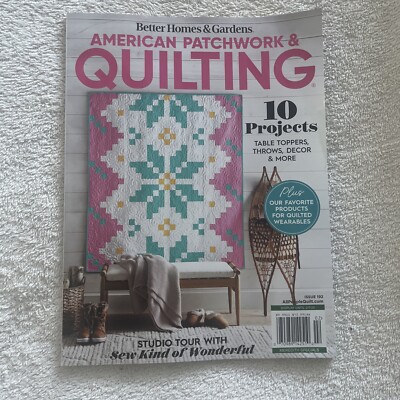 Better Homes & Gardens American Patchwork & Quilting February 2025 Magazine