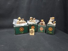 1993 Boyds Bears And Friends Figurines Lot Of 4 With Original Box