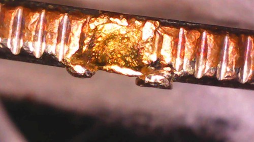 2015 D Bombay Hook Quarter, Strike Thru Rim Error/clipped Rim,scope Photos#Q-007 - Picture 6 of 11