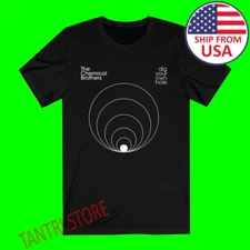 The Chemical Brothers Dig Your Own Hole Men's Black Size S to 3XL