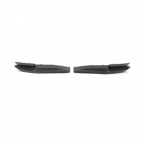Prepreg Dry Carbon Fiber Rear Bumper Splitter For BMW G80 M3 2021+ - Picture 3 of 7