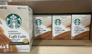 starbucks caramel caffe latte k cups