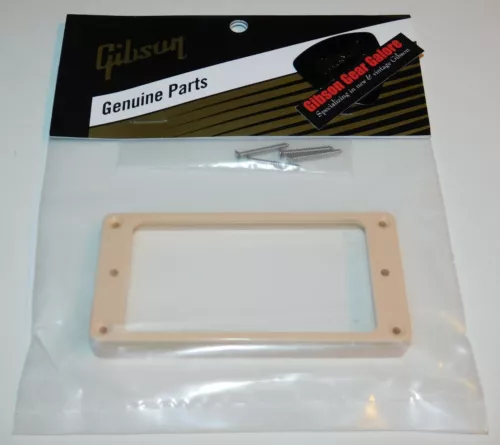 Gibson Les Paul Pickup Ring Creme Humbucker M-69 Bridge Guitar Parts SG Cream N