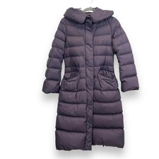 Uniqlo +j Jill Sander Ultra Light Down Long Hooded Puffer Coat Purple Xs