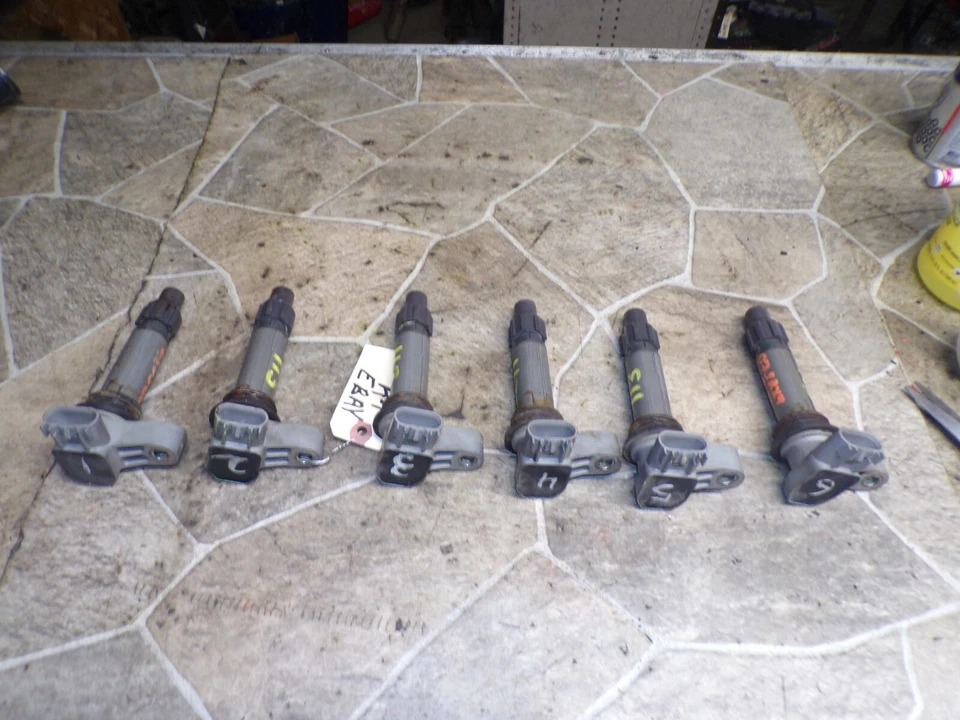 07-16 CADILLAC SRX  08-19 CTS 10-15 CAMARO IGNITION COILS SET OF 6 3.0L 3.6L OEM - Image 4 of 4