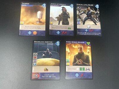 Dune Imperium - Promo Pack - 5 Cards - English EN - Jessica Thumper Duncan Piter