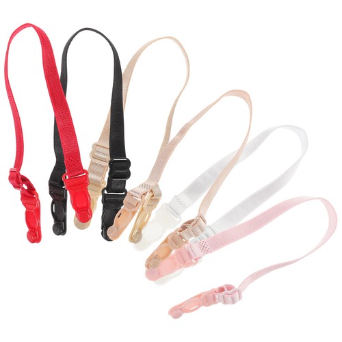 12 PCS Bra Strap Clips Holder - Adjustable Non-Slip Bra Straps, Racerback Converters For Women & Girls