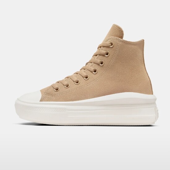 Converse Chuck Taylor All Star Move Platform Suede Coffee Rum